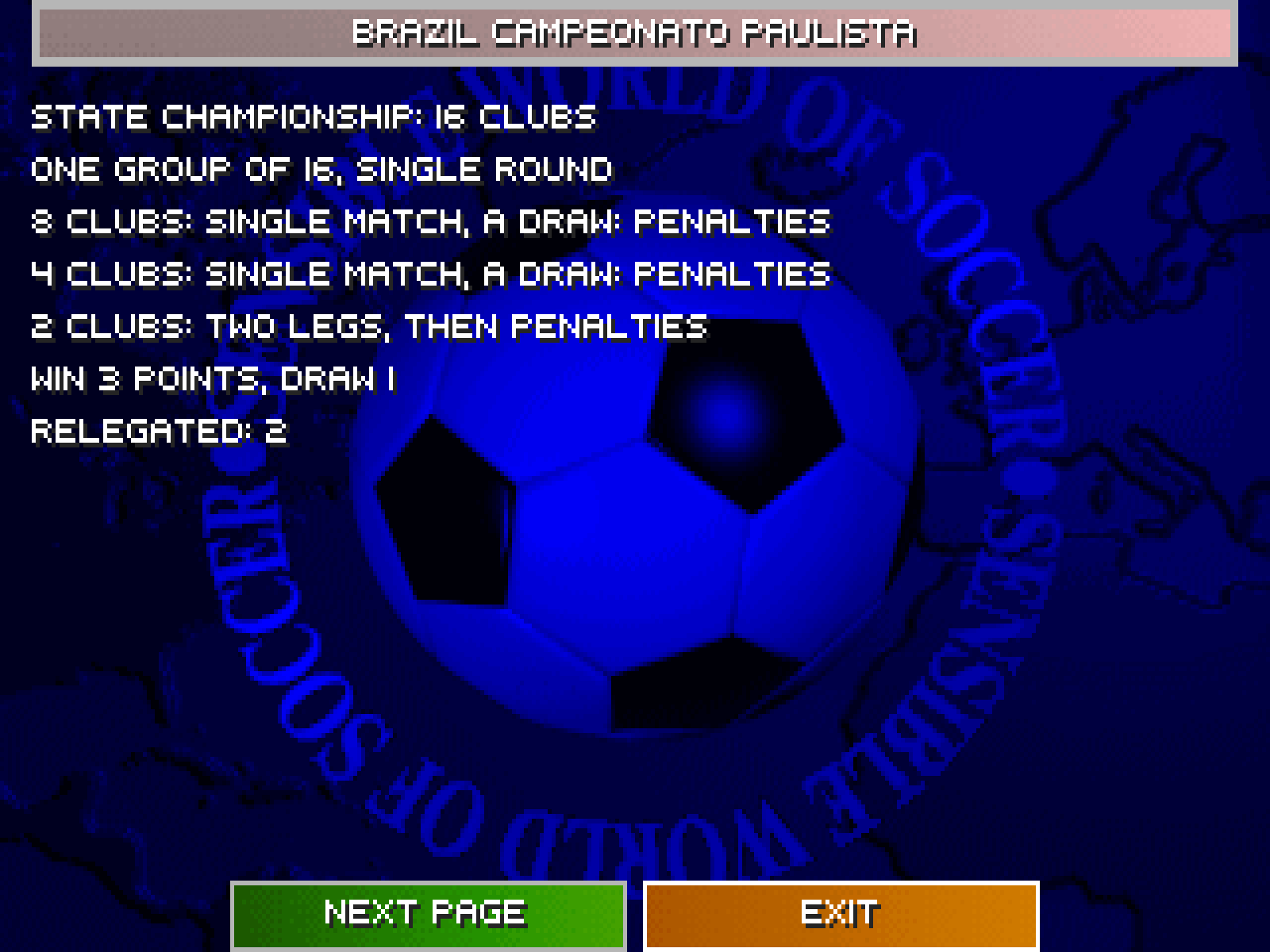 Its FORMAT page