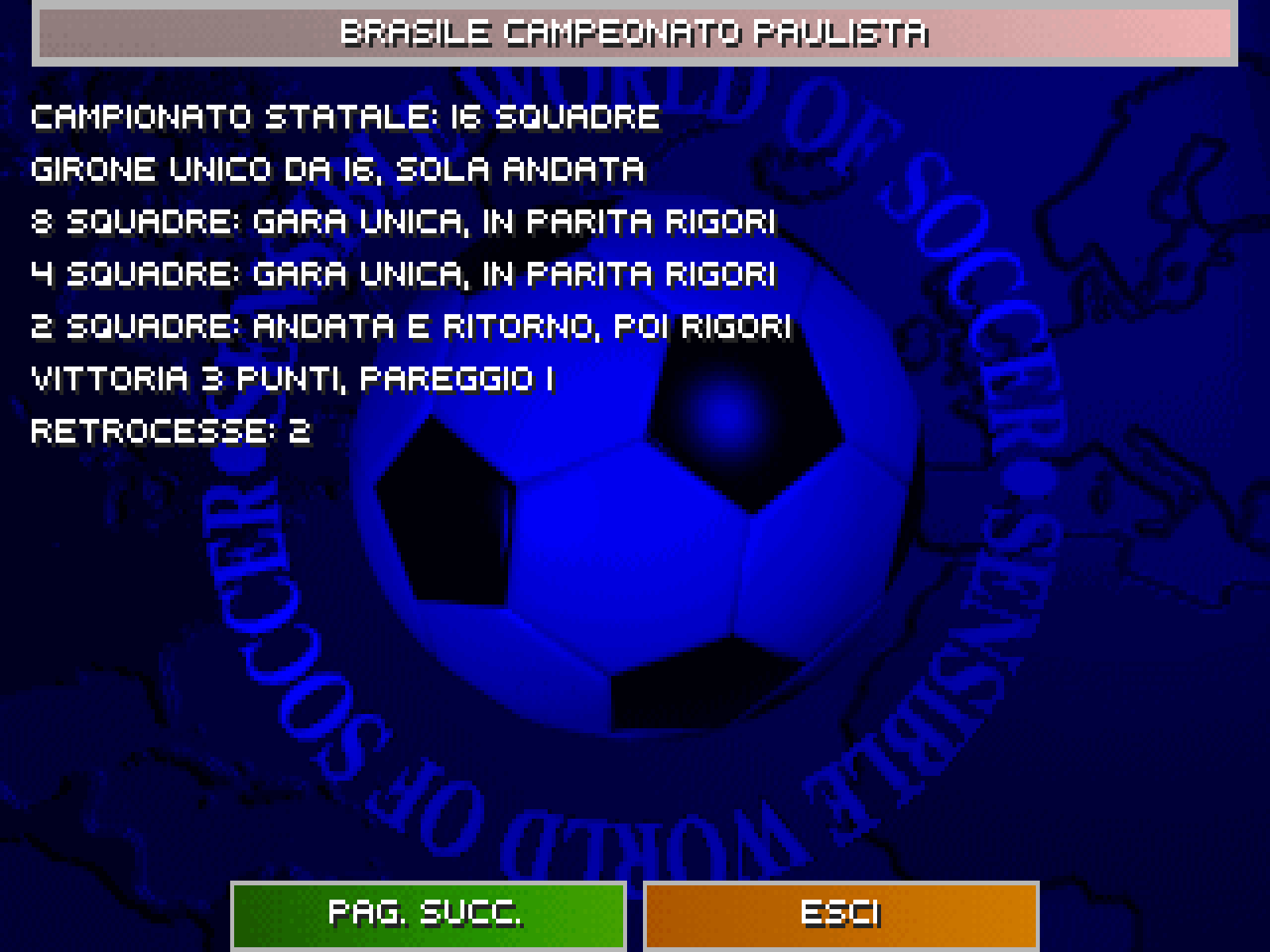 La sua pagina FORMULA